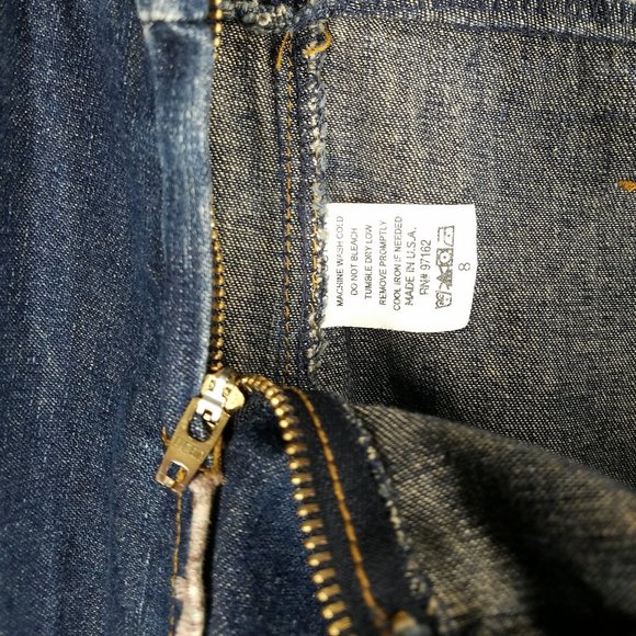 Kitsch Maxi Boho Denim Jean Frayed Fringe Hem Skirt - Picture 10 of 12